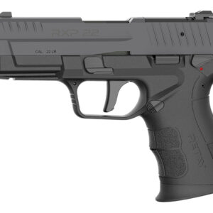 Retay USA RXP22BSG10TH RXP 22 LR 10+1 4″ Threaded Barrel, Gray Cerakote Optic Ready/Serrated Slide, Black Cerakote Polymer Frame w/Accessory Rail, RMSc/RMR Footprint