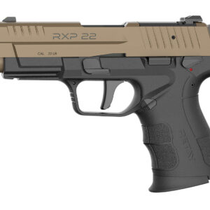 Retay USA RXP22BLKFDES13TH RXP 22 LR 13+1 4″ Threaded Barrel, Flat Dark Earth Cerakote Optic Ready/Serrated Slide, Black Cerakote Polymer Frame w/Accessory Rail, RMR/RMSc Footprint