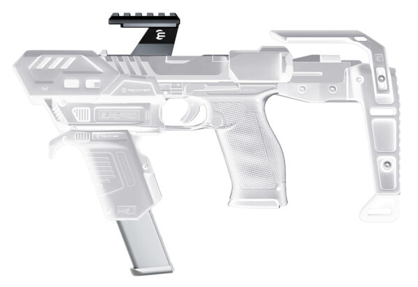 188658 REC URP-01 S-PRO UPPER RAIL W/5 SLOT PIC RL ML