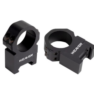 Weaver Mounts 48381 Precision  Black Aluminum 1″ Tube Medium