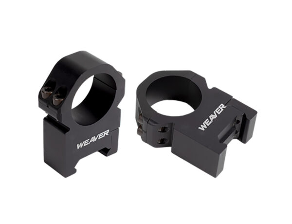 188689 Weaver Mounts 48386 Precision Black Aluminum 30mm Tube Medium