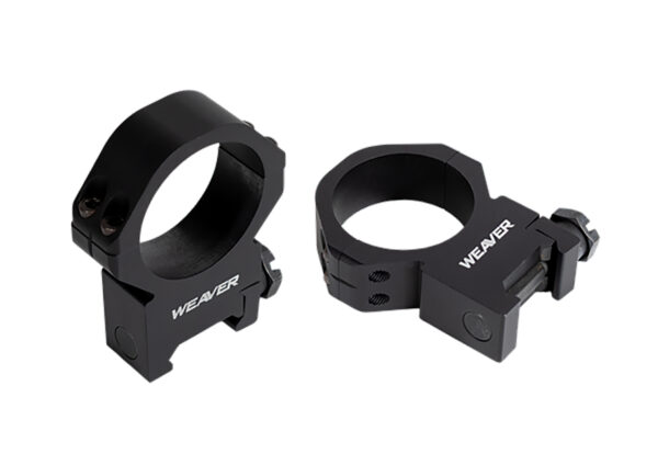 188695 Weaver Mounts 99523 Precision Tactical Black Aluminum 30mm Tube Extra High