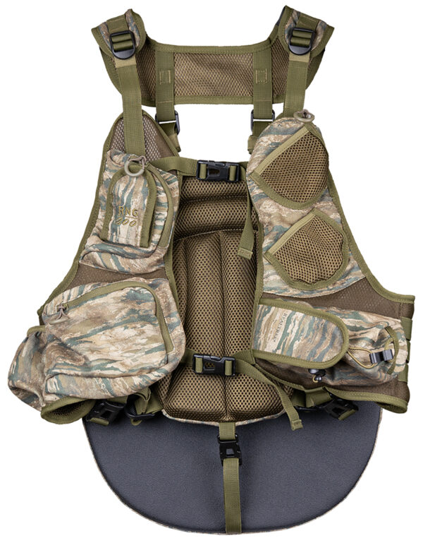 188860 Moultrie KHT0228 Run N Gun Turkey Vest 200 Real Tree Edge