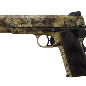 188892 T R Imports 1911 .45 ACP 7+1 KT Camo, Walnut Grips