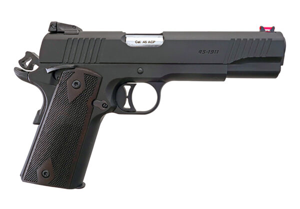 188894 T R Imports 1911 45 ACP 7+1 Black Polymer Grip