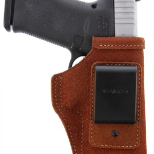 Galco STO212R Stow-N-Go  IWB Natural Steerhide Fits Kimber 1911 5″ Right Hand
