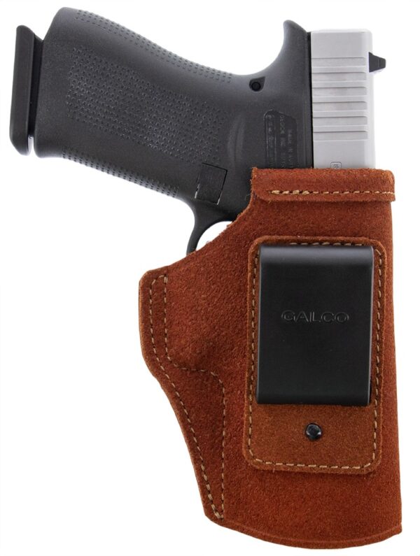 Galco STO212R Stow-N-Go  IWB Natural Steerhide Fits Kimber 1911 5″ Right Hand