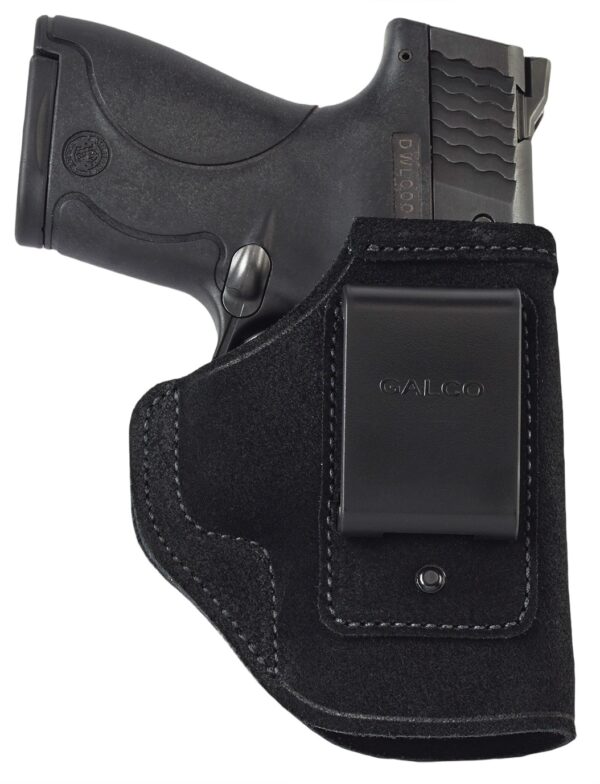 189063 Galco STO472RB Stow-N-Go IWB Black Steerhide Fits S&W M&P 4.25″ 9/40 Right Hand