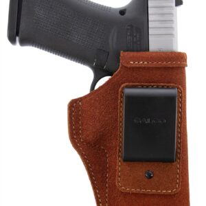 Galco STO652R Stow-N-Go  IWB Natural Steerhide Fits M&P Shield 3″ 9/40 & 2.0″ 9/40 Right Hand