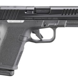 Ruger 19415 RXM  9mm Luger 15+1 4″ Black FNC Nitride Alloy Steel Barrel & Optic Ready/Serrated Slide, Black Polymer Frame w/Accessory Rail, Textured Grip
