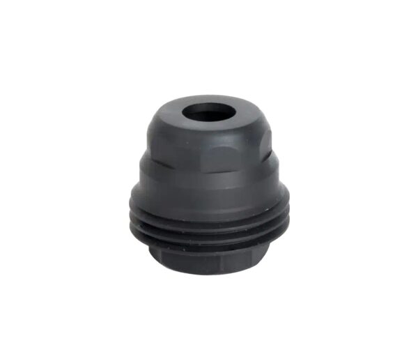 189122 Jk Armament JK-MD-HDM24 Minimalist 45Cal Fits 1″ Long 5/8″x24 Stainless Steel Nitride Black