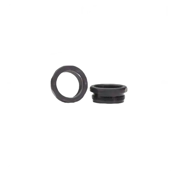 189129 Jk Armament JK155LTA25 Booster/3 Lug Adapter 1.125-28 TPI Threads Black Aluminum 1.55″ Diameter