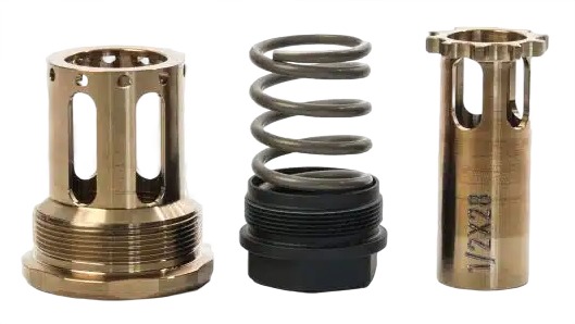 189139 Jk Armament JK155HPM587X28 HUB Piston Mount 45Cal/10mm Fits .578″x28 Aluminum/Stainless Steel Raw