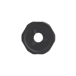 Jk Armament JK105LTEC22 Flash Reducing  End Cap 22Cal Fits Titanium Hard Anodized Black