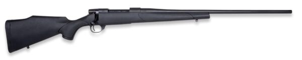 Weatherby VTX65PPR0T Vanguard Obsidian 6.5 PRC 3+1 20″ Blued Threaded Barrel, Blued Stainless Steel Drilled & Tapped Receiver, Black Monte Carlo Synthetic Stock