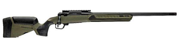 189764 Savage Arms 32636 110 Core Predator Full Size 6mm Creedmoor 10+1 22″ Medium Heavy Fluted Barrel, Arca Rail Forend, Hunter Green AccuStock w/AccuFit V2 Synthetic Stock, Left Hand