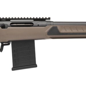 Savage Arms 32666 110 Core Tactical 5.56 NATO 10+1 18″ Medium Heavy Fluted Barrel, Arca Rail Forend, Coyote Tan AccuStock w/AccuFit V2 Synthetic Stock, Right Hand