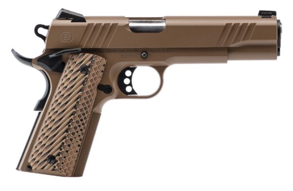 1911dehb8e67 Bersa B1911 .45 ACP 5-inch 8+1 FDE VZ Grips