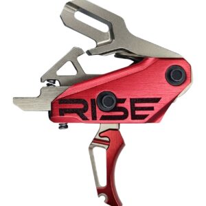 191386 RISE T35-SR REV 535 SLIDE/SNAP AR TRIG SLV/RED