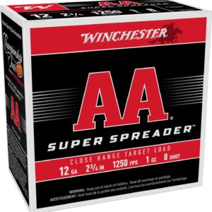 Winchester AA Super Spreader 12ga 2-3/4in 1 oz #8 25rds