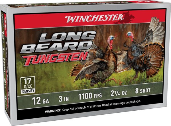 WIN LBT1238  12G 3″  #8 LONGBEARD TS17 2-1/4  5/10