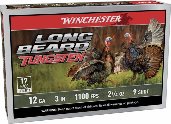 191428 Winchester Long Beard TS17 12GA 3in 2-1/4oz Size 9 5/Box
