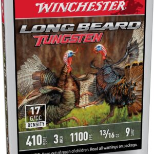 Winchester Long Beard Tungsten 410 Bore 3″ #9 13/16oz 5/Box