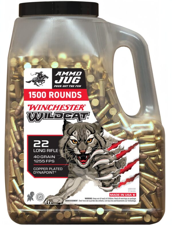 191441 WIN WW22LRJUG 22LR DP WILDCAT JUG 40GR 1500/3