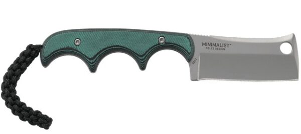 191490 CRKT 2383C MINIMLIST CLEAVER 2.13 GRN BLACK