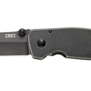 CRKT Squid Black Stonewash Folding Knife — 2.16″ Blade