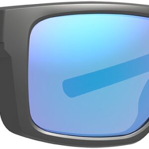 Leupold Skyline Shooting Glasses – Matte Black, Blue Mirror