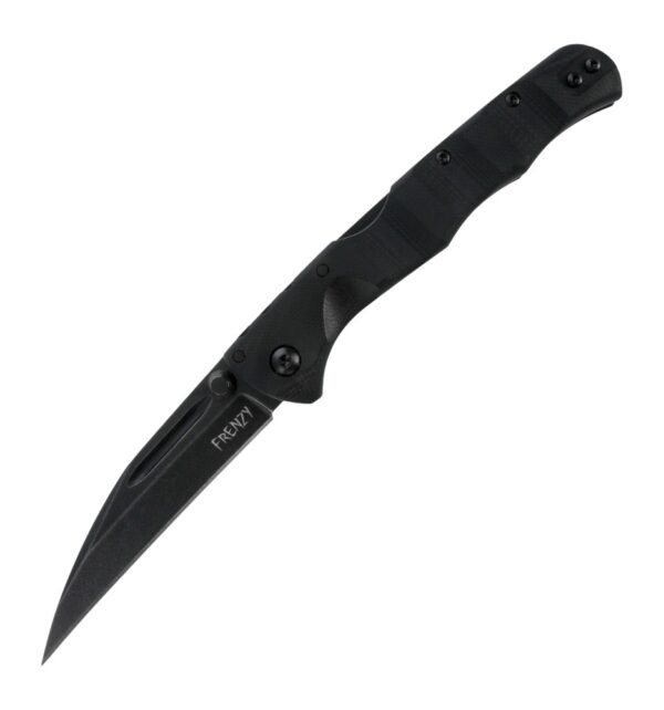 Cold Steel Frenzy II 3.5″ Sheepsfoot Folding Knife Blackout