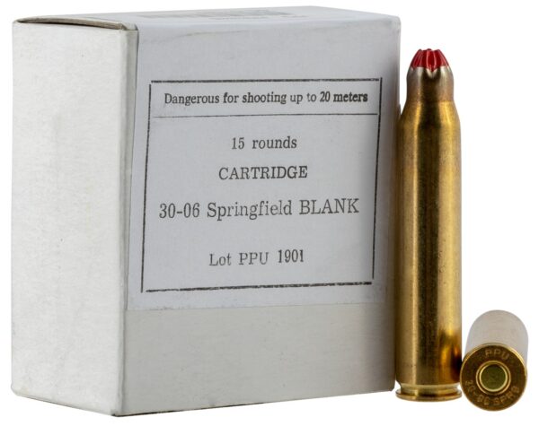 Prvi PPU PPB3006 .30-06 Blank Ammo — 15 Rnds