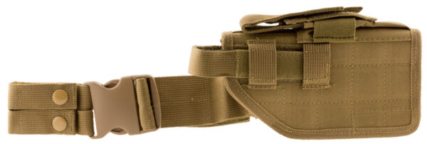 NCStar Drop Leg Holster CVDLHOL2954T — Tan, Right Hand