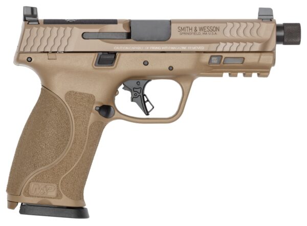 S&W M&P9 M2.0 14832 9MM 4.72″ OR NTS TB FDE