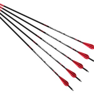 BARNETT BAR20043 HYPERFLITE 22″ ARROWS 5PK RED/WHT