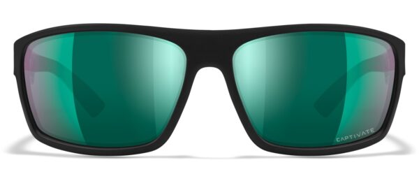Wiley X Peak Captivate Green Mirror Matte Black