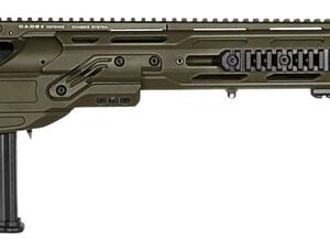 Cadex Inc CDX50DUAL5029BR40I2J5N CDX-50 Tremor 50 BMG 5+1 29″ Black DLC Match Grade Threaded Barrel, Black DLC Aluminum Receiver w/Picatinny Rail, Adjustable Folding OD Green Stock, Black Polymer Grip