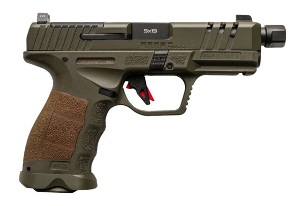 194642 SAR USA SAR9CSOCOMOD10 SAR9 9MM 10+10 COMPACT ODG