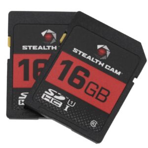 Stealth Cam 16GB SDHC Card 2-Pack (Class 10)