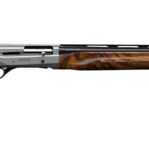 Retay USA GORGRYCON26 Gordion Upland 12 Gauge Semi-Auto 3″ 4+1 26″ Black Vent Rib Barrel, Gray Con Aluminum Alloy Receiver, Adj Shim Walnut Stock