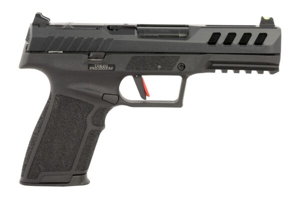 196084 Tisas Arms 15200007 PX-5.7 5.7x28mm 20+1 4.70″ Black QPQ Carbon Steel Optic Ready/Serrated Slide, Black Polymer Frame w/Picatinny Rail, Polymer Grip