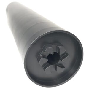 Fuqua Precision Machining DACH30TIBLK Dirty Dachshund 30Cal 1.60″ Black Titanium 1.375″x24