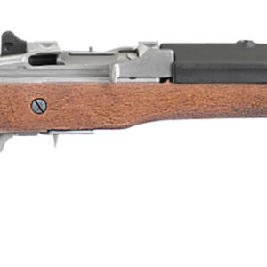 Ruger 5804 Mini Thirty  7.62x39mm 5+1 18.50″ Matte Stainless Steel Barrel, Drilled & Tapped Steel Receiver, Hardwood Fixed Stock, Right Hand