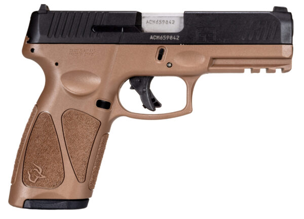 Taurus G3 Full-Size 9mm, 4″ Barrel, Brown Polymer Frame