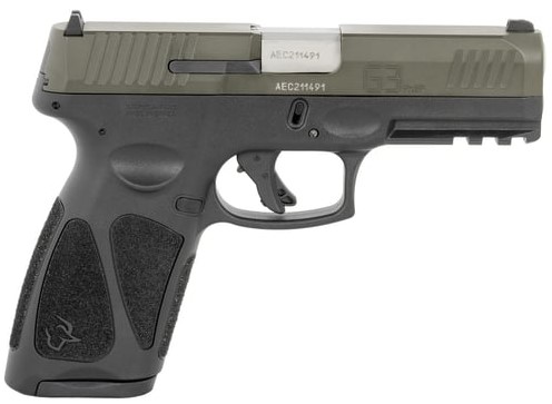 1g3b94bf505 Taurus G3 9mm Full-Size Pistol 4″ OD Green/Black