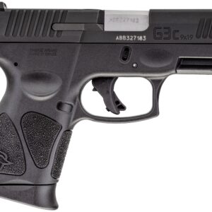 Taurus G3C 9mm Compact Pistol, Black, 3×12-Round Mags