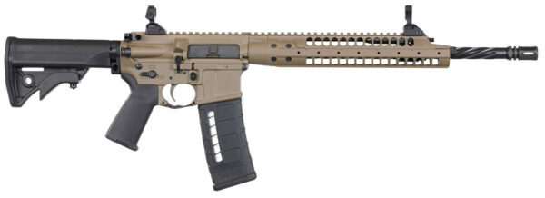 20121 LWRC SIX8A5RCK16 SIX8 A5 6.8mm Rem SPC II 16.10″ 30+1 Flat Dark Earth Cerakote Adjustable Stock