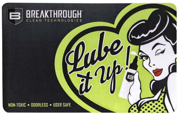 20623 Breakthrough Clean BTRGMP Pistol Cleaning Mat Neoprene/Polyester 17″ Long Breakthrough Cleaning Products Illustration