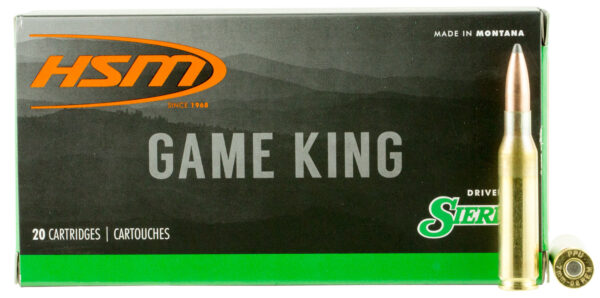 HSM Game King 7mm-08 Rem 140 gr Sierra GameKing – 20/Box